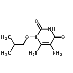 CAS#: 321890-32-8， 5,6-Diamino-1-Isobutoxy-2,4(1H,3H)-Pyrimidinedione