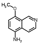 CAS#: 321921-99-7， 8-Methoxy-5-Isoquinolinamine