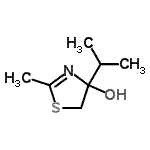 CAS#: 32272-41-6， 4-Isopropyl-2-Methyl-4,5-Dihydro-1,3-Thiazol-4-Ol