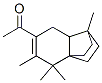 CAS#: 32388-58-2， 1,2,3,4,7,7a-Hexahydro-1,4,4,5-Tetramethyl-6-Acetyl-1,3a-Ethano-3aH-Indene