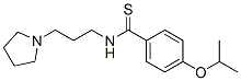CAS 登录号：32412-18-3， 4-丙-2-基氧基-N-(3-吡咯烷-1-基丙基)苯硫代甲酰胺