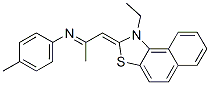 CAS#: 32449-36-8， (1E)-1-(1-Ethylbenzo[e][1,3]Benzothiazol-2-Ylidene)-N-(4-Methylphenyl)Propan-2-Imine