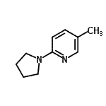 CAS#: 325460-82-0， 5-Methyl-2-(1-Pyrrolidinyl)Pyridine