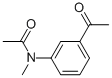 结构式 CAS# 325715-13-7, N-(3-乙酰基苯基)-N-甲基乙酰胺