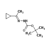CAS#: 325857-26-9， 2-Methyl-2-Propanyl (2E)-2-(1-Cyclopropylethylidene)Hydrazinecarboxylate
