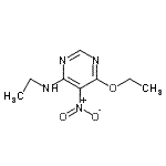 CAS#: 326831-45-2， 6-Ethoxy-N-Ethyl-5-Nitro-4-Pyrimidinamine