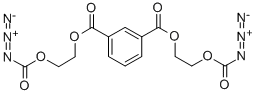CAS#: 32741-83-6， Bis(2-Carbonazidoyloxyethyl) Benzene-1,3-Dicarboxylate