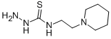 structure of CAS# 32806-53-4, 4-(2-Piperidinoethyl)-3-Thiosemicarbazide;4-(2-PIPERIDINOETHYL)-3-THIOSEMICARBAZIDE