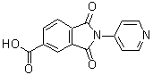 CAS#: 328265-52-7， 1,3-Dioxo-2-(4-Pyridinyl)-5-Isoindolinecarboxylic Acid