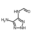 CAS 登录号：328977-78-2， N-(5-氨基-2H-1,2,3-三唑-4-基)甲酰胺