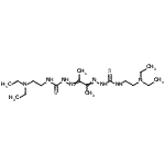 CAS 登录号：32904-23-7， N-[2-(二乙基氨基)乙基]-12-乙基-4,5-二甲基-8-硫代-2,3,6,7,9,12-六氮杂十四碳-3,5-二烯-1-硫代酰胺