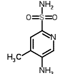 CAS#: 329944-80-1， 5-Amino-4-Methyl-2-Pyridinesulfonamide