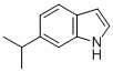 结构式 CAS# 32996-24-0, 6-异丙基吲哚