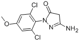 CAS#: 33008-65-0， 5-Amino-2-(2,6-Dichloro-4-Methoxyphenyl)-4H-Pyrazol-3-One