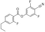 CAS#: 330207-82-4， 2-Fluoro-4-Propyl-Benzoic Acid 4-Cyano-3,5-Difluorophenyl Ester