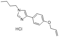CAS#: 33024-89-4， 1-Butyl-4-(4-Prop-2-Enoxyphenyl)Imidazole Hydrochloride