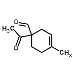 CAS 登录号：330435-71-7， 1-乙酰基-4-甲基-3-环己烯-1-甲醛