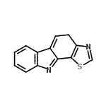 CAS 登录号：33080-56-7， 4H-[1,3]噻唑并[5,4-a]咔唑