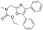 CAS#: 33161-68-1， Ethyl N-[[4,5-Di(Phenyl)-1,3-Oxazol-2-Yl]Methyl]-N-Methylcarbamate