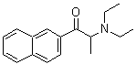 CAS 登录号：331668-77-0， 2-(二乙基氨基)-1-(2-萘基)-1-丙酮
