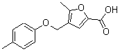 CAS#: 331670-05-4， 5-Methyl-4-[(4-Methylphenoxy)Methyl]-2-Furoic Acid