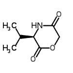 CAS#: 331812-28-3， (3R)-3-Isopropyl-2,5-Morpholinedione