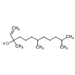 CAS#: 33185-23-8， 3,7,11-Trimethyl-1-Dodecen-3-Ol