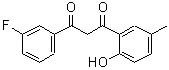 CAS#: 332103-25-0， 1-(3-Fluorophenyl)-3-(2-Hydroxy-5-Methylphenyl)-1,3-Propanedione