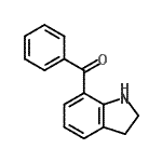 CAS#: 33244-57-4， 2,3-Dihydro-1H-Indol-7-Yl(Phenyl)Methanone