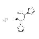 CAS#: 33269-57-7， Iron(2+) 1,1'-(Sulfanediyldi-1,1-Ethanediyl)Bis-2,4-Cyclopentadienide