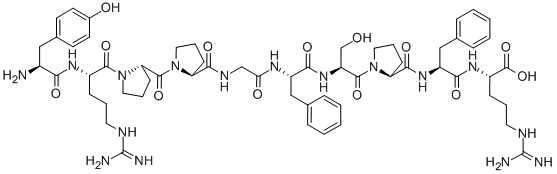 CAS#: 33289-76-8， H-Tyr-Arg-Pro-Pro-Gly-Phe-Ser-Pro-Phe-Arg-OH
