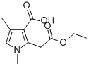 CAS#: 33369-46-9, 2-(2-Ethoxy-2-Oxoethyl)-1,4-Dimethylpyrrole-3-Carboxylic Acid