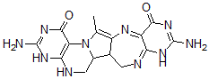 CAS#: 33466-46-5， (Z)-(+)-2-Amino-6-(1-(2-Amino-1,4,7,8-Tetrahydro-4-Oxo-6-Pteridinyl)-3-Hydroxy-2-Oxopropylidene)-5,6,7,8-Tetrahydro-4(1H)-Pteridinone