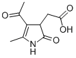 CAS#: 33492-33-0， 2-(4-Acetyl-2,3-Dihydro-5-Methyl-2-Oxo-1H-Pyrrol-3-Yl)Acetic Acid