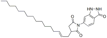 CAS#: 33508-79-1， 3-[(E)-Hexadec-2-Enyl]-1-(3-Oxo-1,2-Dihydroindazol-6-Yl)Pyrrolidine-2,5-Dione