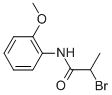 CAS 登录号：3351-93-7， 2-溴-N-(2-甲氧基苯基)丙酰胺