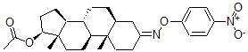 CAS#: 33510-68-8， [(3Z,5S,8R,9S,10S,13S,14S,17S)-10,13-Dimethyl-3-(4-Nitrophenoxy)Imino-1,2,4,5,6,7,8,9,11,12,14,15,16,17-Tetradecahydrocyclopenta[a]Phenanthren-17-Yl] Acetate