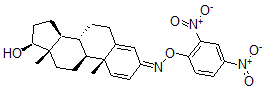CAS#: 33514-82-8， (3Z,8R,9S,10R,13S,14S,17S)-3-(2,4-Dinitrophenoxy)Imino-10,13-Dimethyl-6,7,8,9,11,12,14,15,16,17-Decahydrocyclopenta[a]Phenanthren-17-Ol