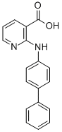 CAS#: 33522-82-6， 2-[(4-Phenylphenyl)Amino]Pyridine-3-Carboxylic Acid