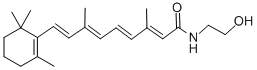 CAS 登录号：33631-47-9， (2E,4E,6E,8E)-N-(2-羟基乙基)-3,7-二甲基-9-(2,6,6-三甲基-1-环己烯基)壬-2,4,6,8-四烯酰胺