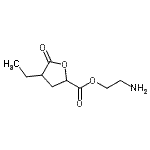 CAS 登录号：337311-41-8， 2-氨基乙基4-乙基-5-氧代四氢-2-呋喃羧酸酯