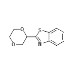 CAS#: 33787-78-9， 2-(1,4-Dioxan-2-Yl)-1,3-Benzothiazole