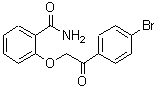 CAS 登录号：337925-74-3， 2-[2-(4-溴苯基)-2-氧代乙氧基]苯甲酰胺