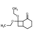 CAS 登录号：337958-96-0， 8,8-二乙氧基双环[4.2.0]辛烷-2-酮