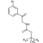 CAS#: 339185-69-2， 2-Methyl-2-Propanyl [2-(3-Bromophenyl)-2-Oxoethyl]Carbamate