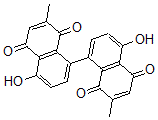 CAS#: 33927-59-2， 5-Hydroxy-8-(4-Hydroxy-7-Methyl-5,8-Dioxonaphthalen-1-Yl)-2-Methylnaphthalene-1,4-Dione