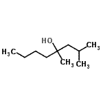 CAS 登录号：33933-79-8， 2,4-二甲基-4-辛醇