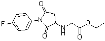 CAS#: 340703-52-8， Ethyl N-[1-(4-Fluorophenyl)-2,5-Dioxo-3-Pyrrolidinyl]Glycinate