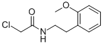 CAS#: 34162-11-3， 2-Chloro-N-[2-(2-Methoxyphenyl)Ethyl]Acetamide