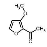 CAS#: 3420-58-4， 1-(3-Methoxy-2-Furyl)Ethanone